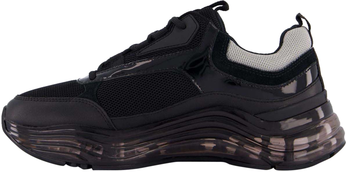 Mallet Heren Cyrus Gas Sneaker Zwart Zwart