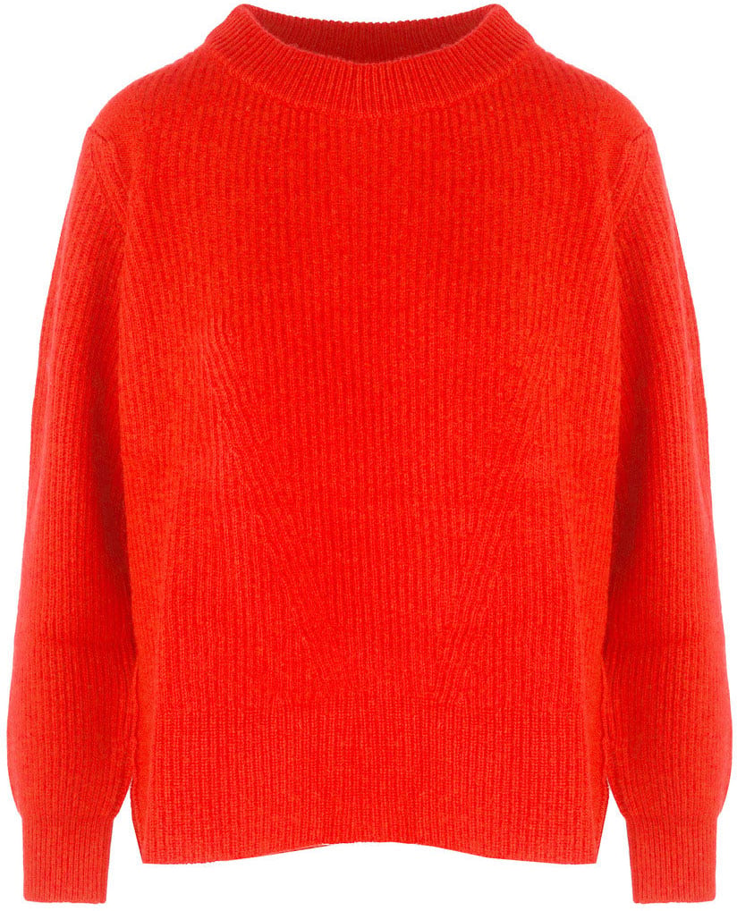 Malone Souliers Crewneck Cashmere Brick Oranje
