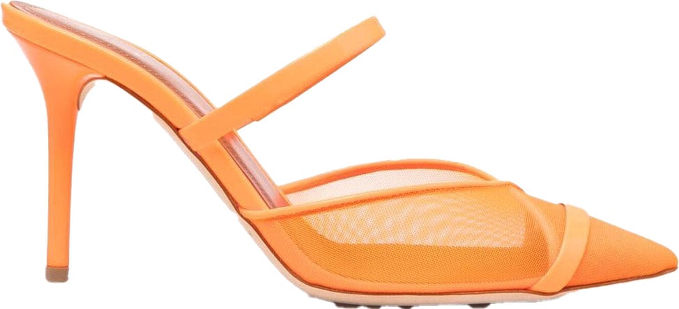 Malone Souliers With Heel Orange Oranje