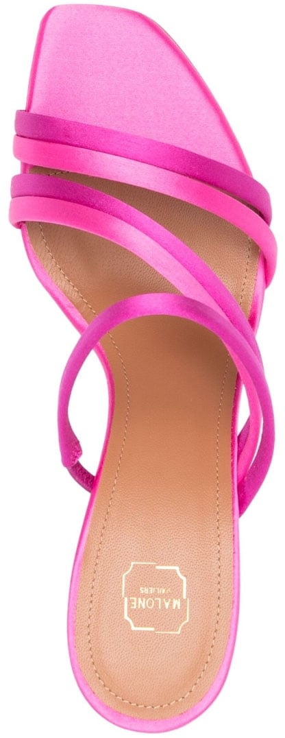 Malone Souliers With Heel Pink Roze