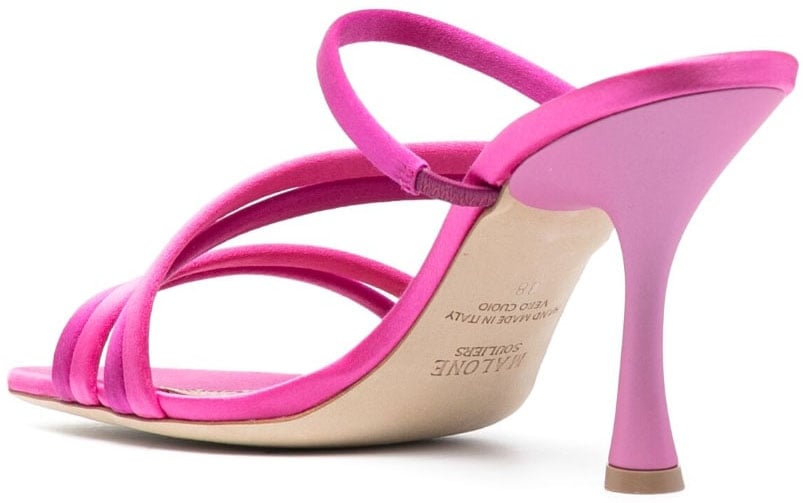 Malone Souliers With Heel Pink Roze