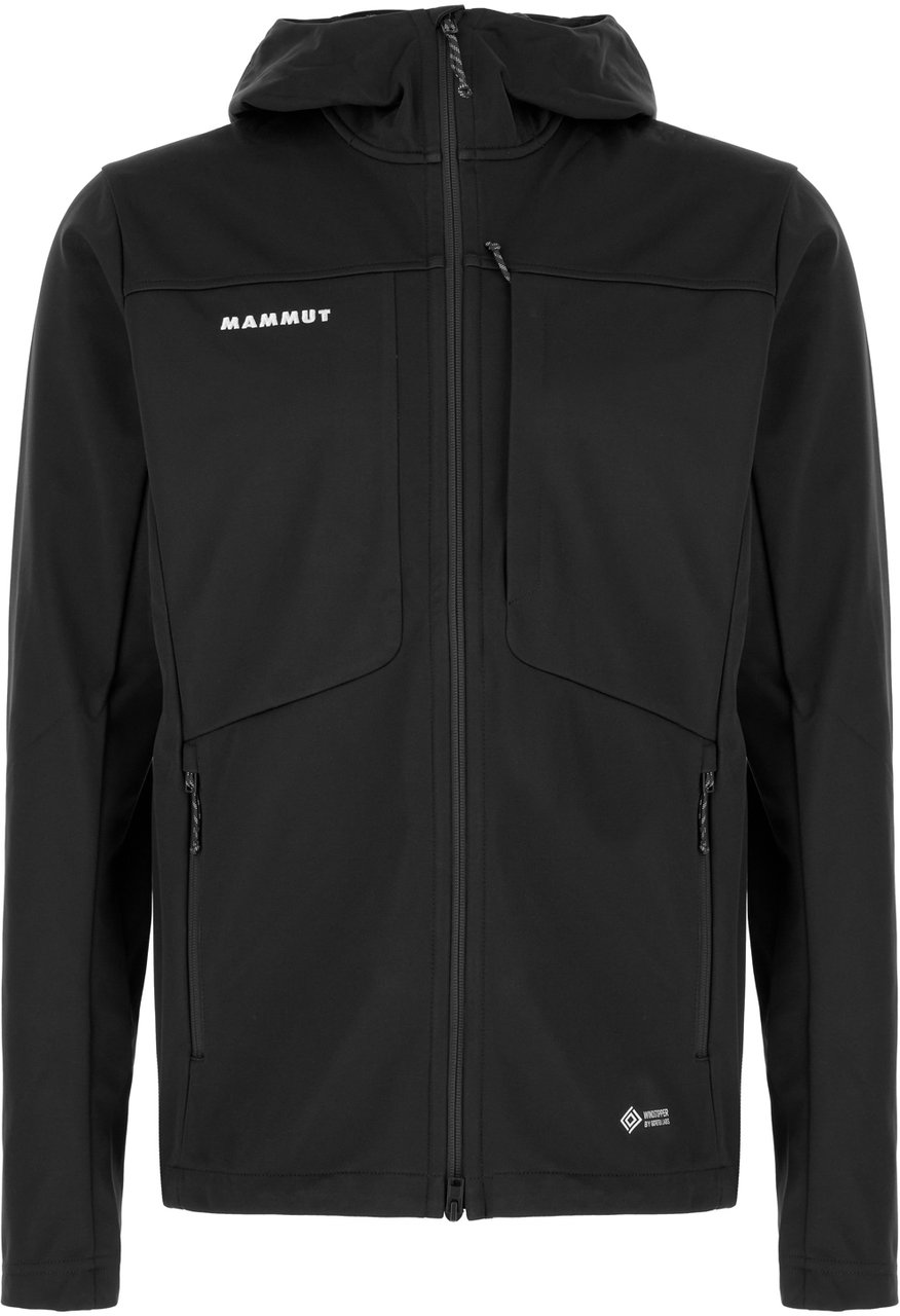 Mammut Mammut Black polyester Ultimate VIII jacket Zwart