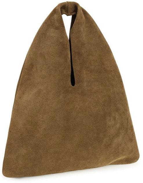 Manebi Manebi Brown Calf Leather Bos Taurus Shoulder Bag Bruin