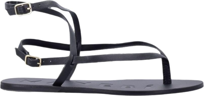 Manebi Sandals Black Zwart