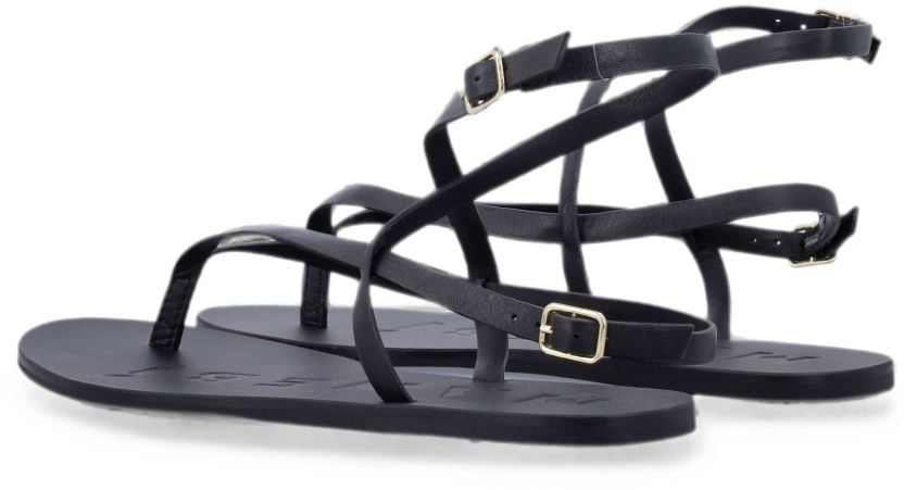Manebi Sandals Black Zwart