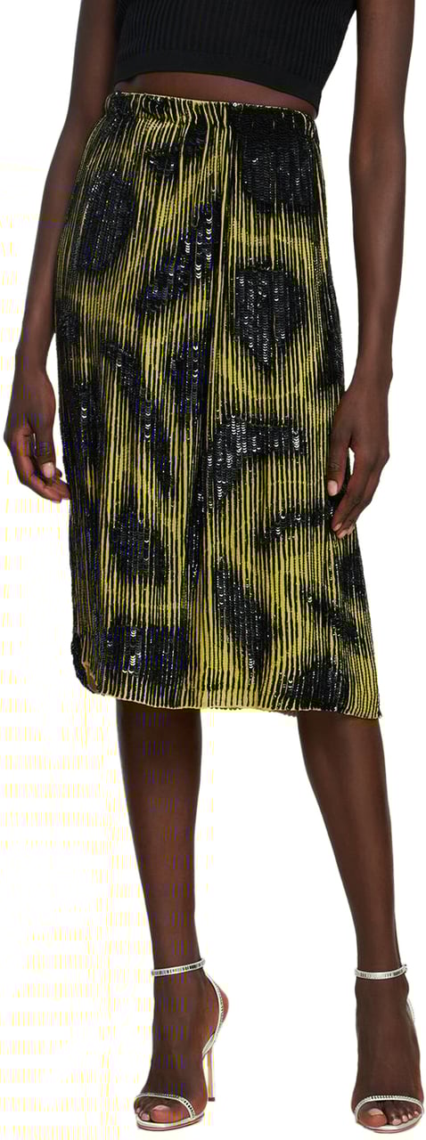 Manolo Blahnik Elegant high sandal with thin strap Neutraal