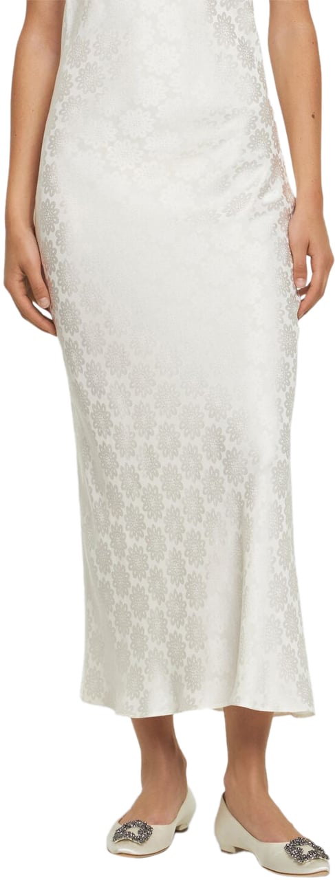 Manolo Blahnik Elegant neutral ballerinas Neutraal