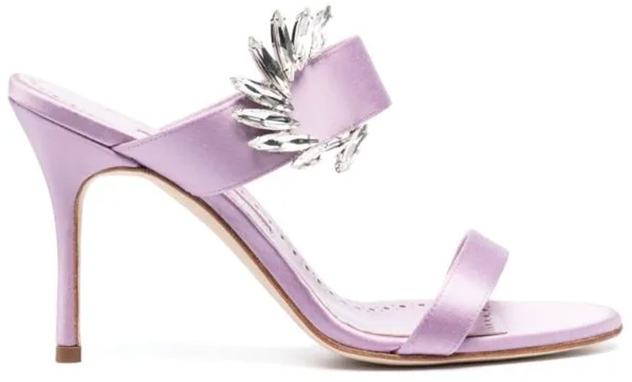Manolo Blahnik Manolo Blahnik Chivela 090 Sandals Paars