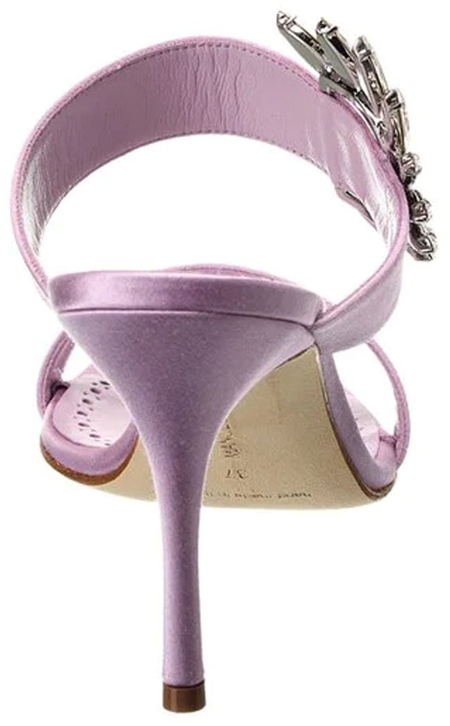 Manolo Blahnik Manolo Blahnik Chivela 090 Sandals Paars