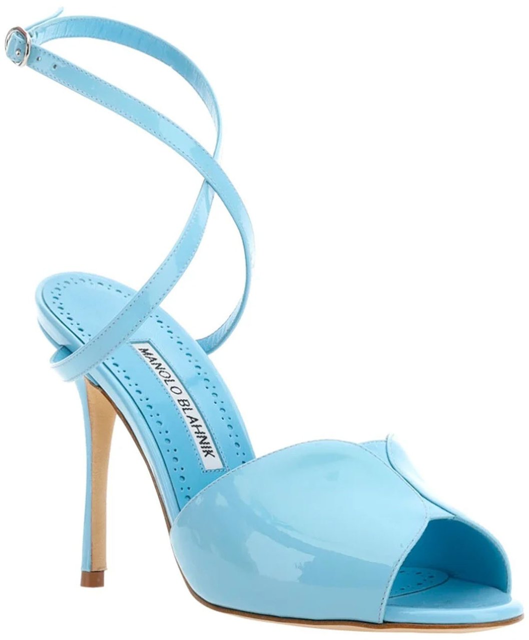 Manolo Blahnik Manolo Blahnik Hourani 105 Sandals Blauw