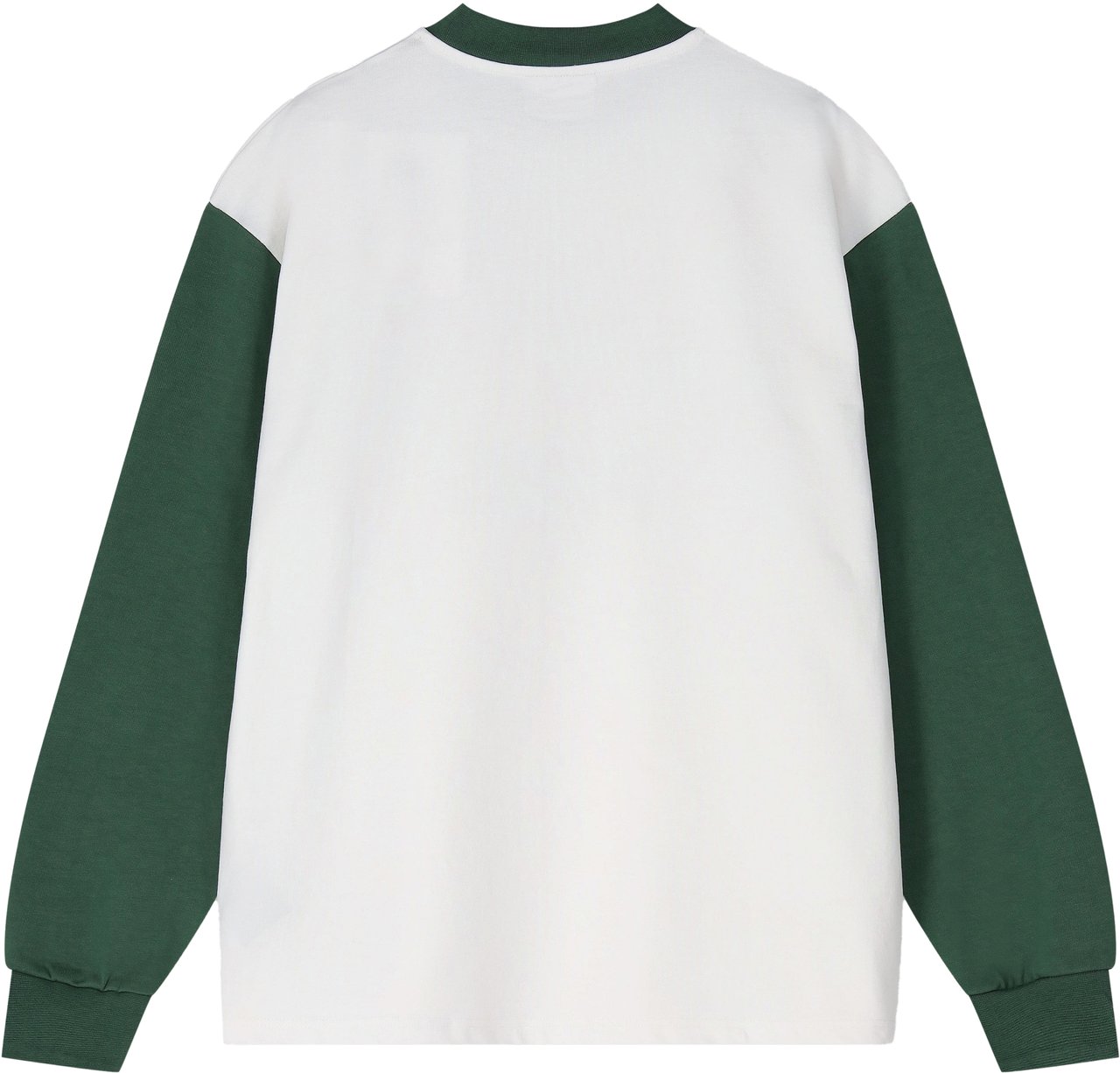 Mansour Paris College Baseball Longsleeve Wit