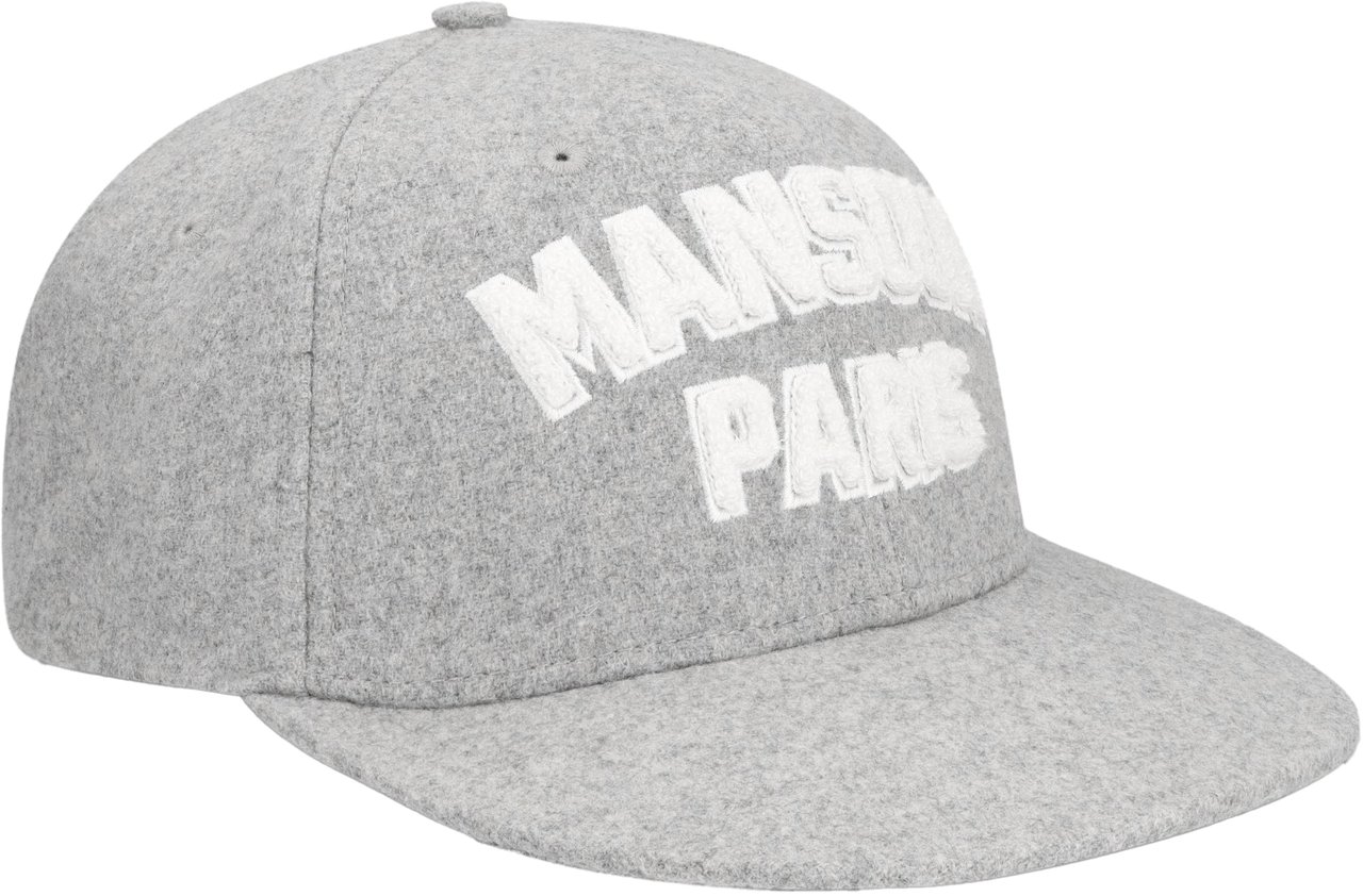 Mansour Paris College Baseball Cap Grijs