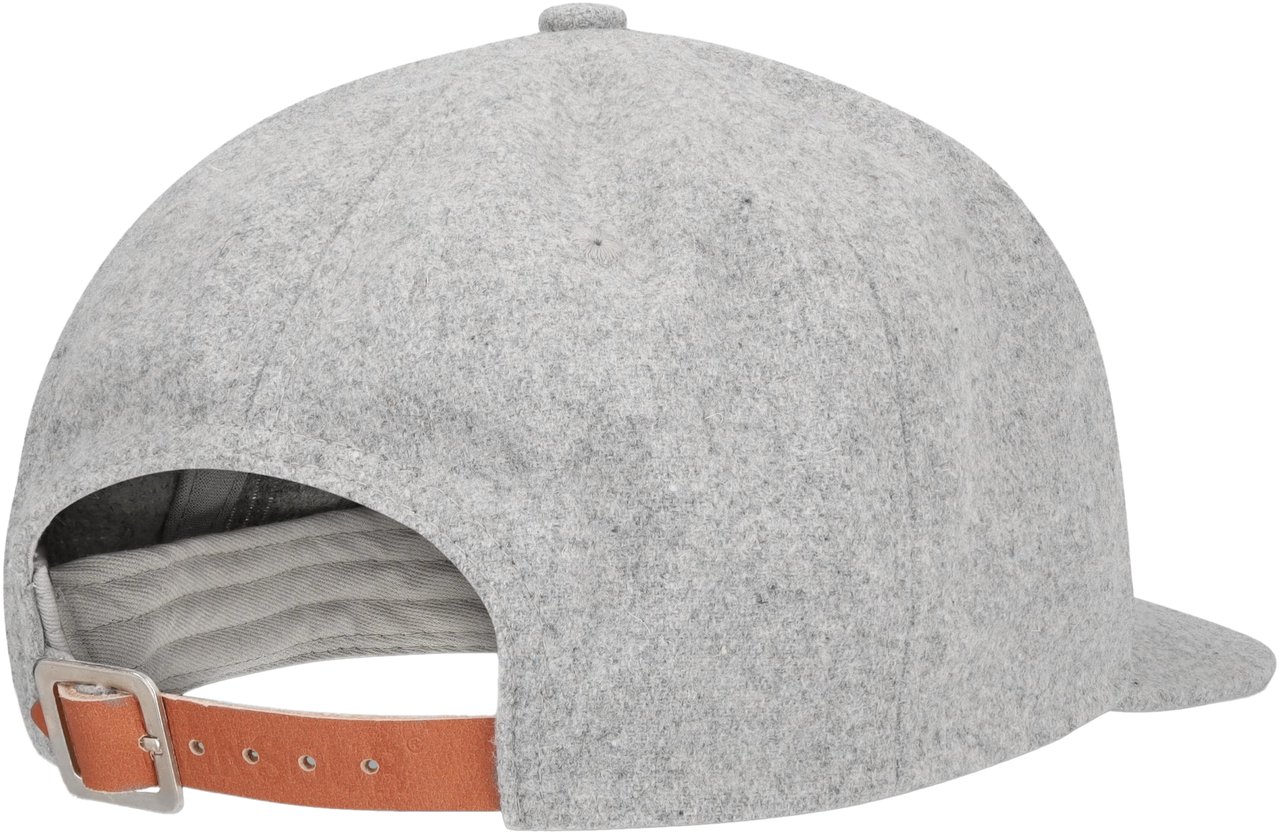 Mansour Paris College Baseball Cap Grijs
