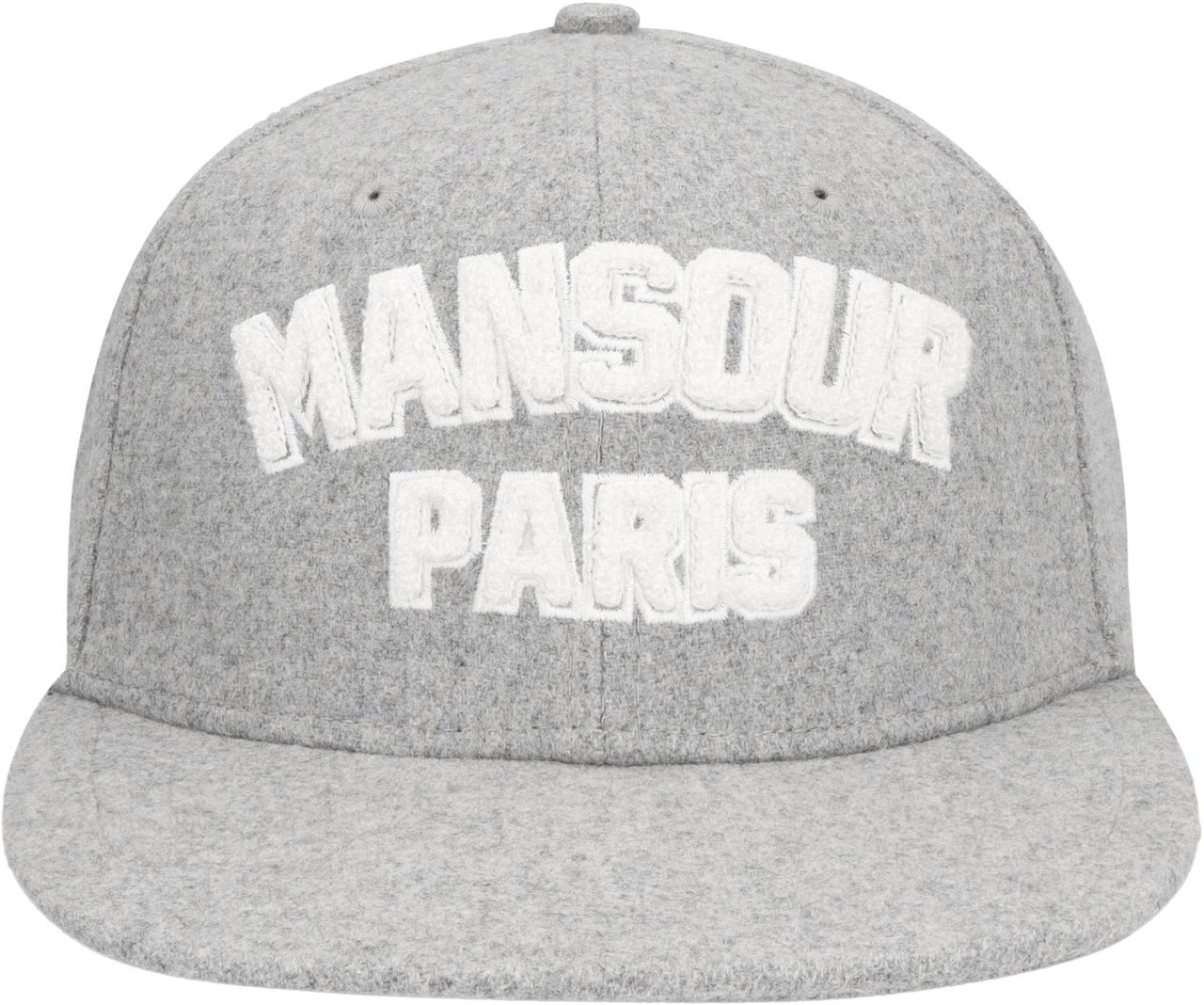 Mansour Paris College Baseball Cap Grijs