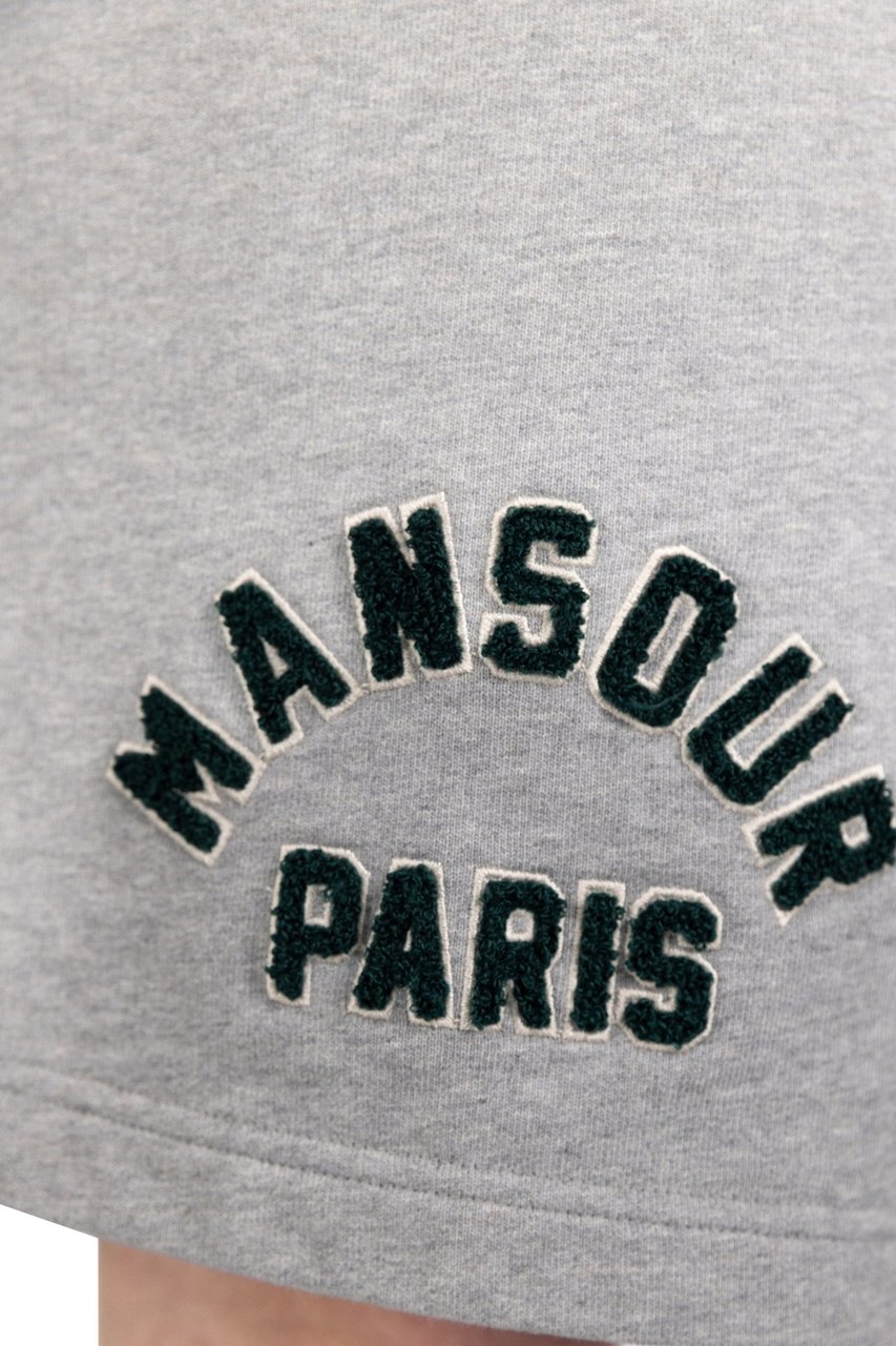 Mansour Basketball College short Heather Grey Grijs
