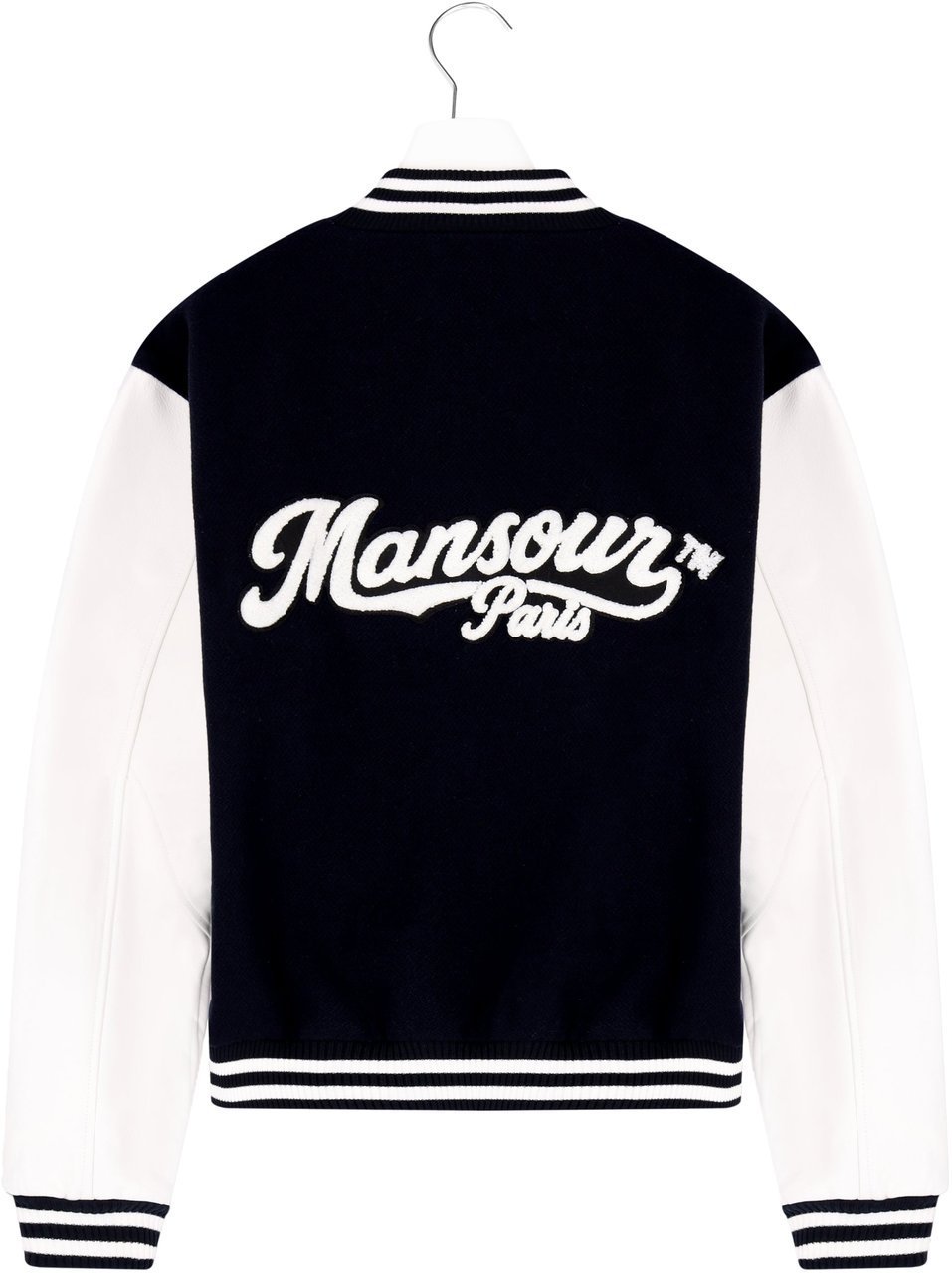 Mansour College Varsity Jacket Navy Blauw