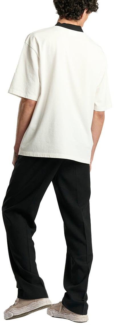 Mansour Baseball Jersey White Wit