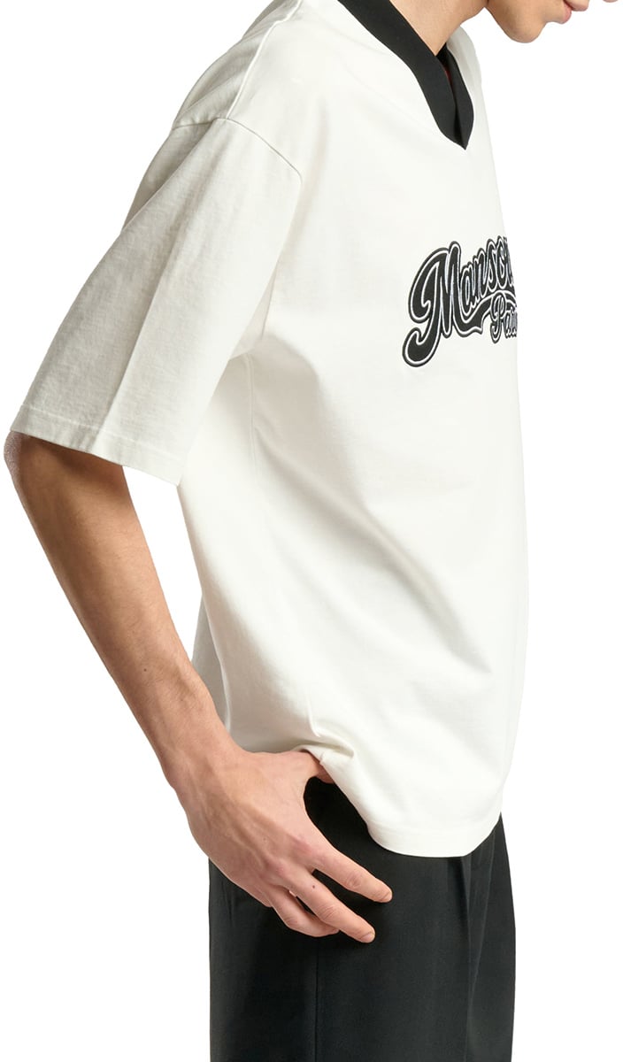 Mansour Baseball Jersey White Wit