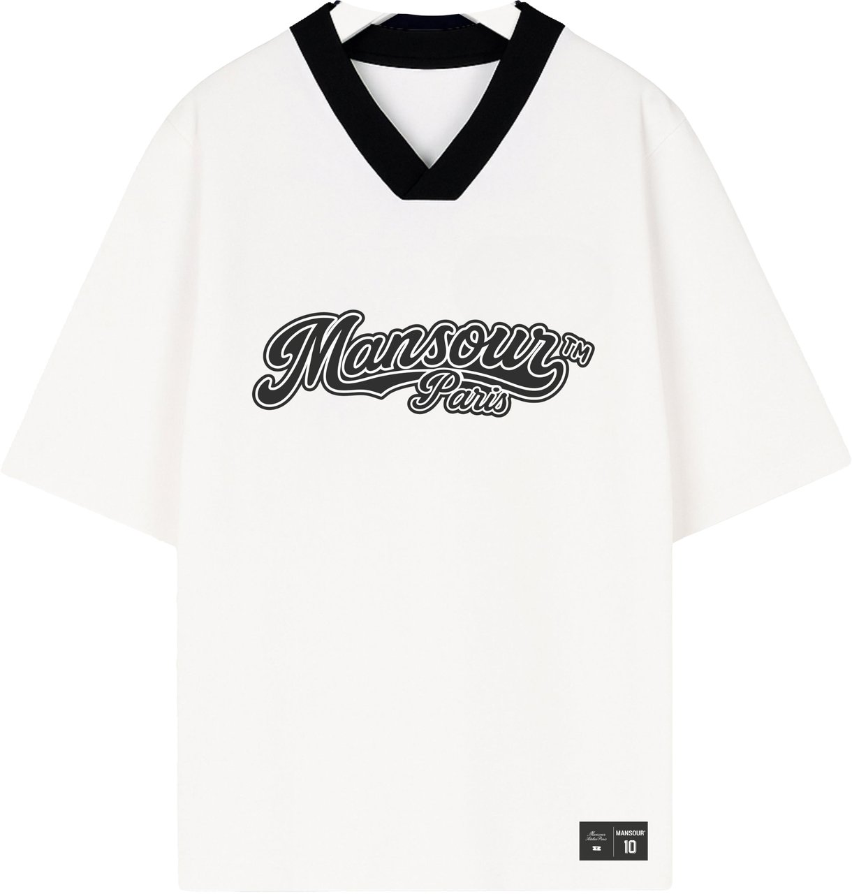 Mansour Baseball Jersey White Wit