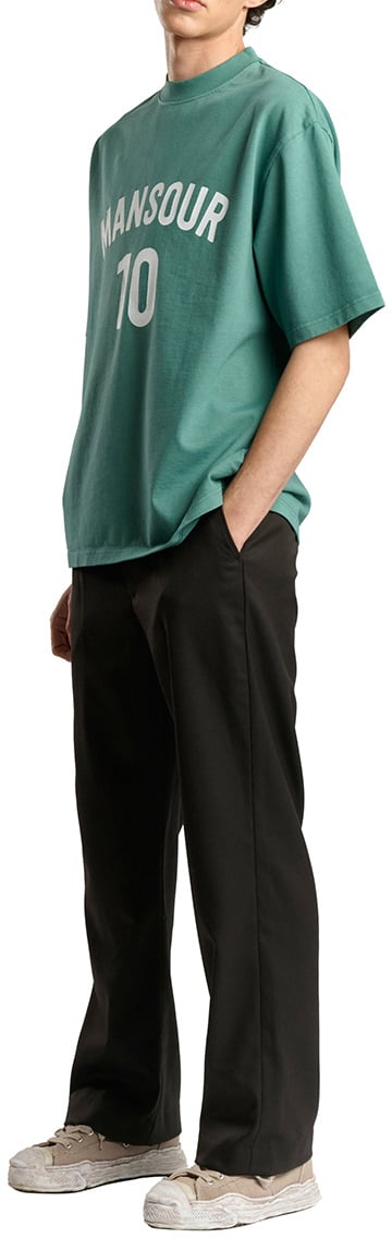 Mansour Basketball Jersey Sea Pine Groen