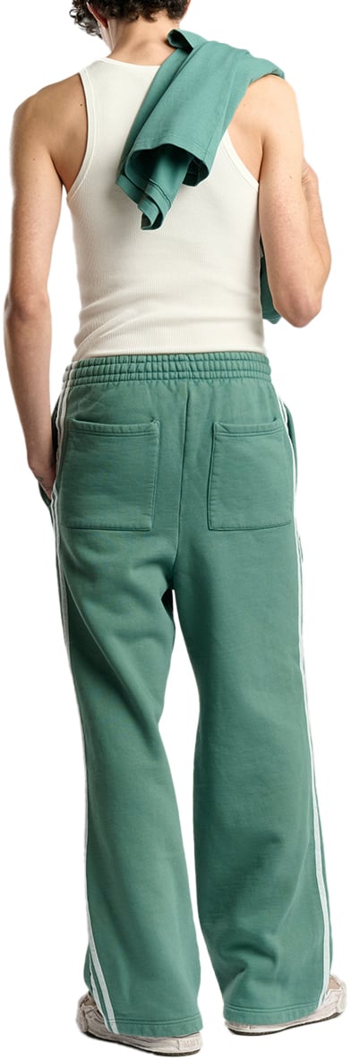 Mansour Striped Track Pants Sea Pine Groen