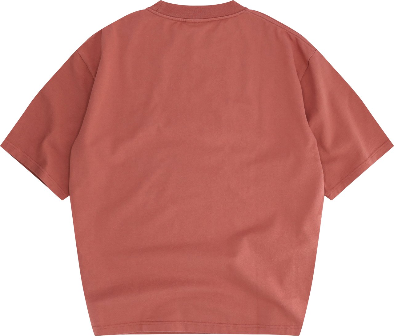 Mansour Script T-shirt Cedar Wood Bruin