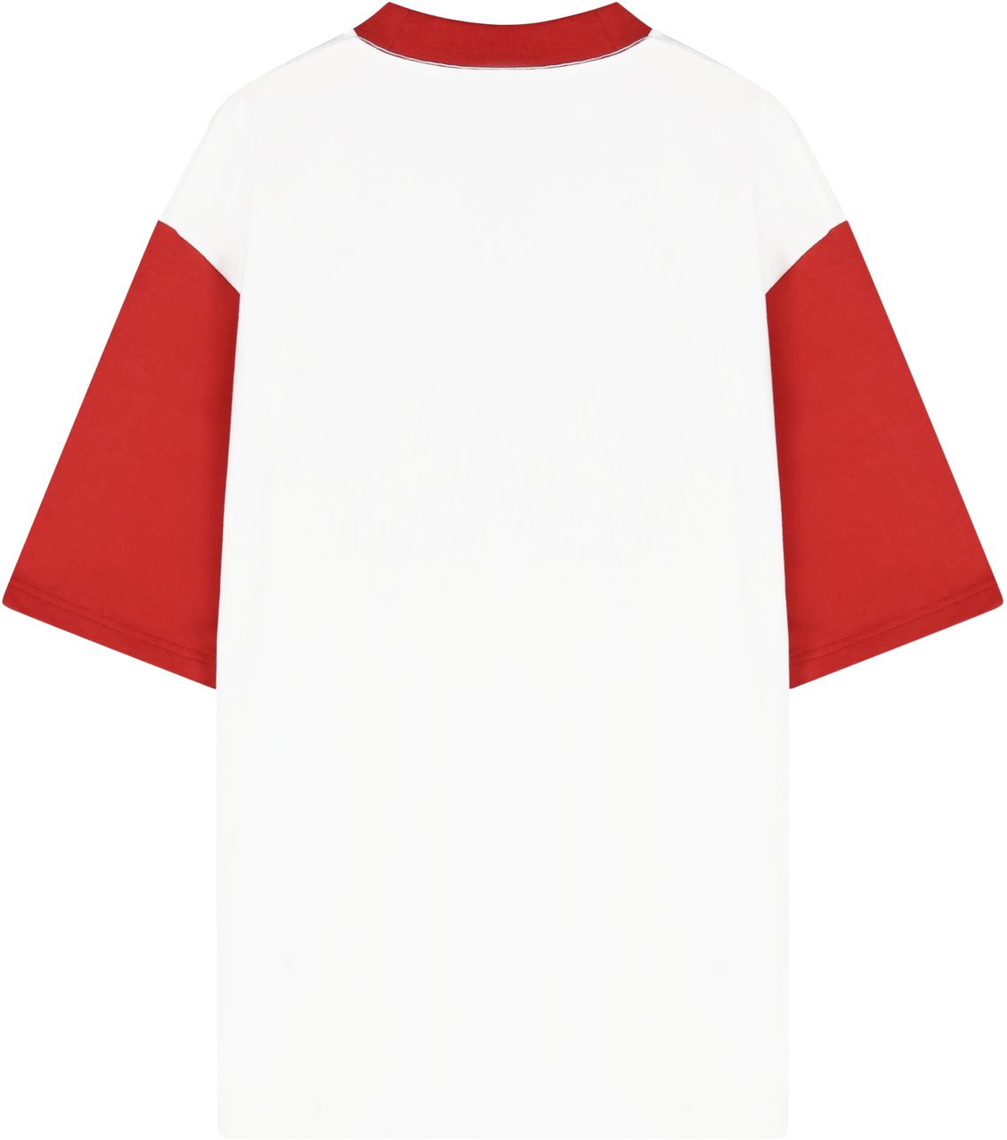 Mansour Paris College T-shirt American Red Rood