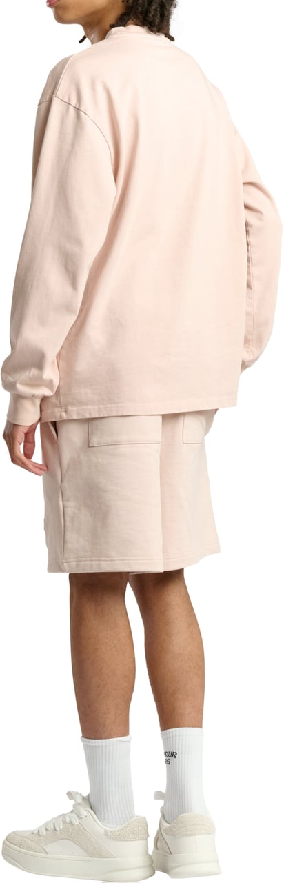 Mansour Paris College Longsleeve Dusty Pink Roze