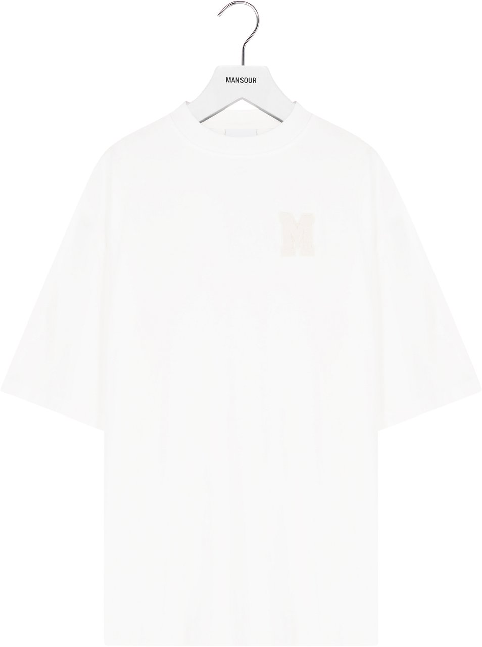 Mansour Arch Print T-shirt Wit