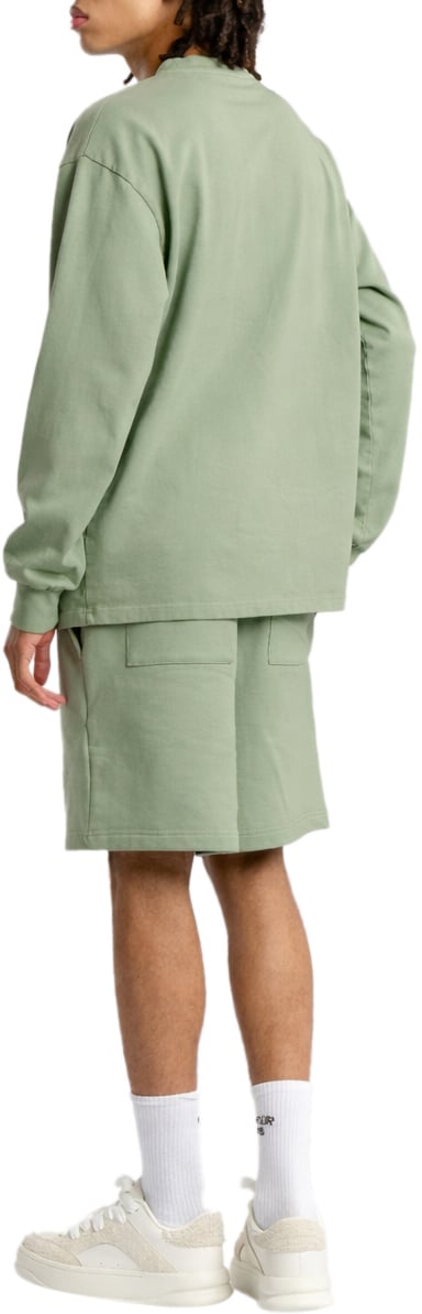 Mansour Paris College Longsleeve Green Milieu Groen