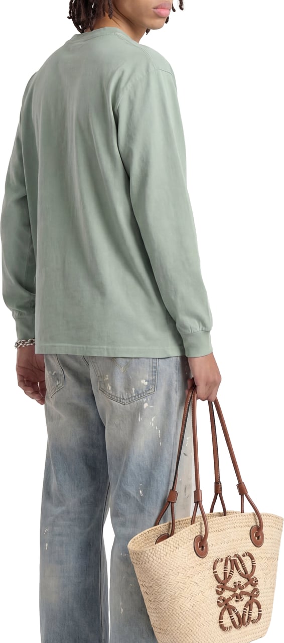 Mansour Paris College Longsleeve Green Milieu Groen