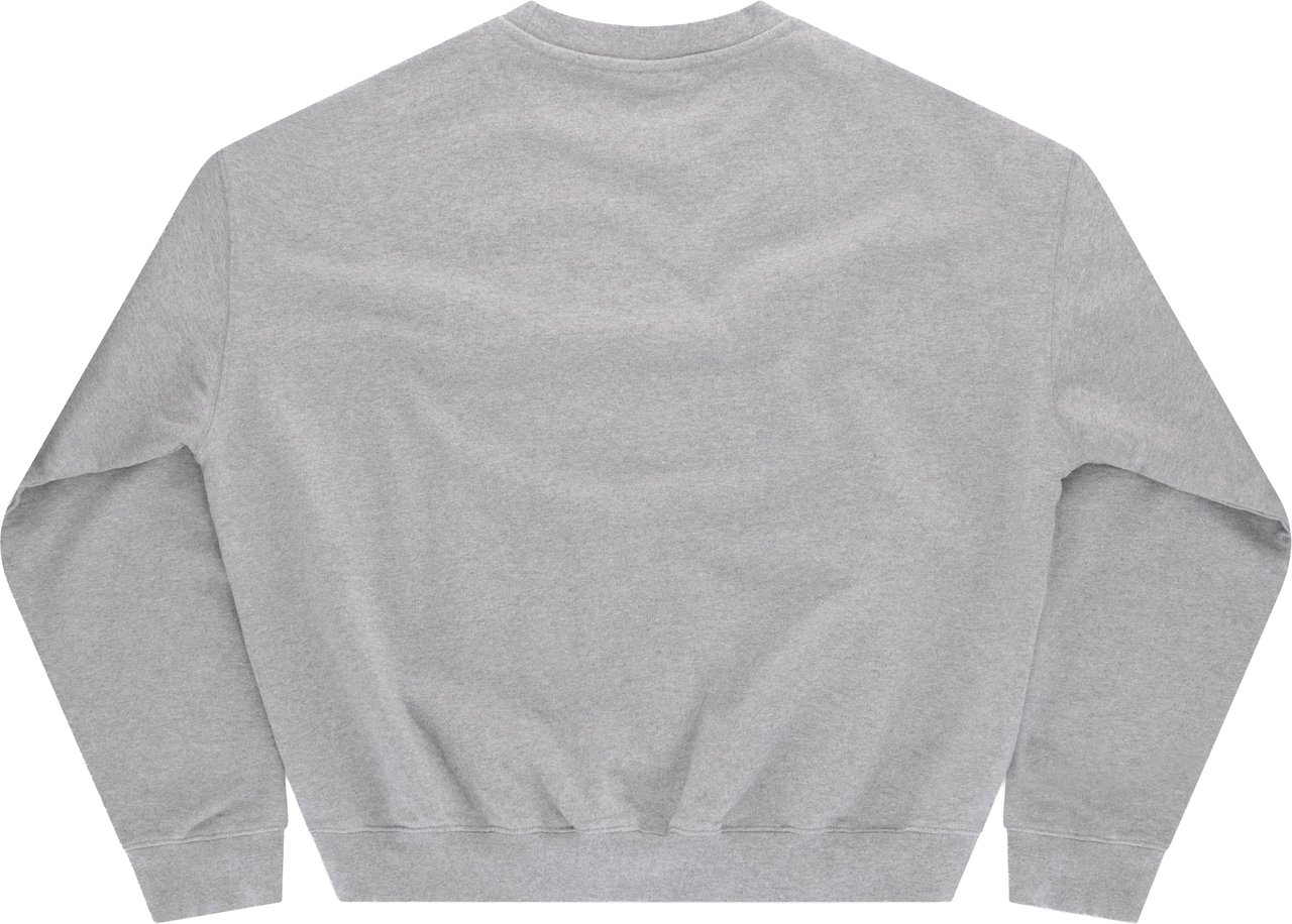 Mansour Paris College Sweater Heather Grey Grijs