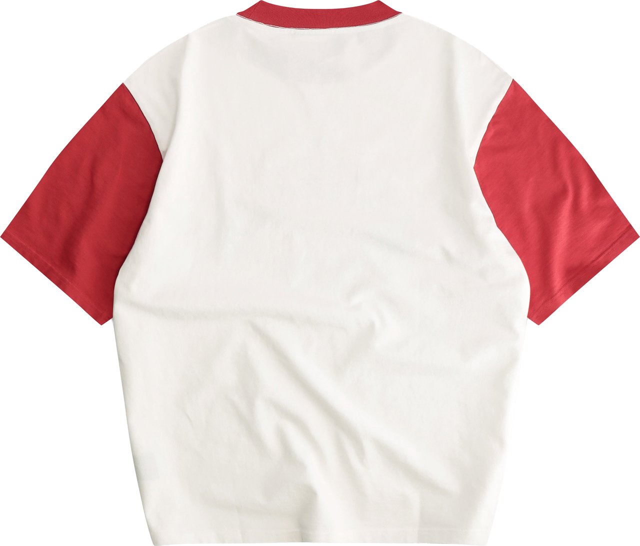 Mansour Paris College T-shirt American Red Rood