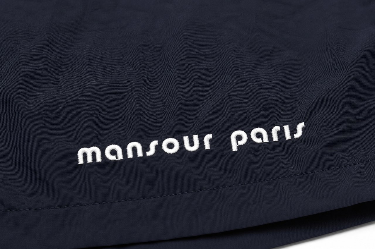 Mansour Logo Swimshort Black Bruin