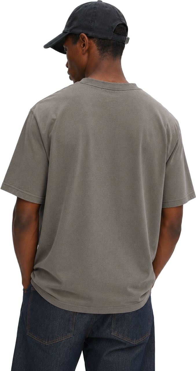 Mansour Club Faded Taupe T-shirt Bruin