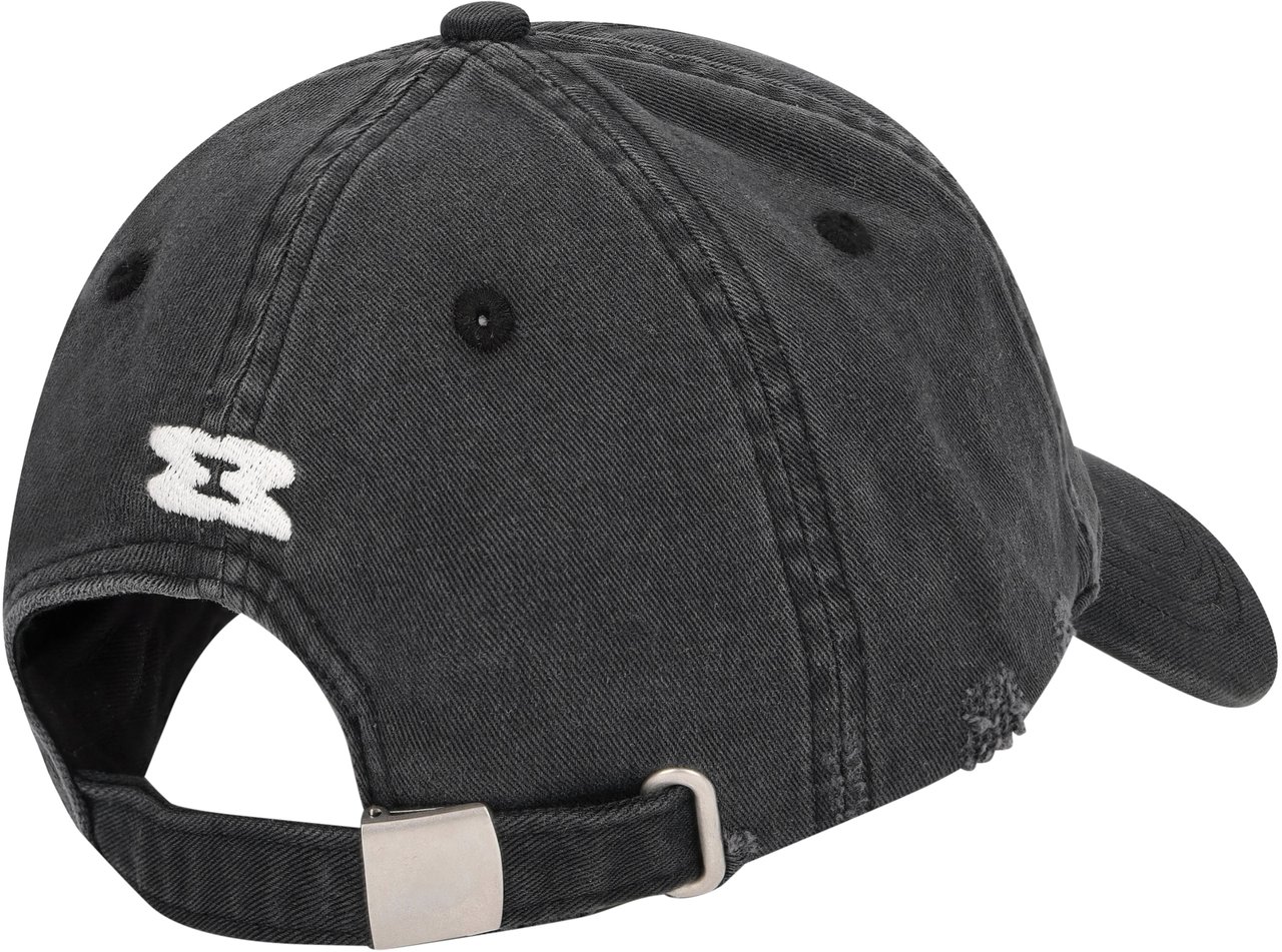 Mansour Monogram cap Zwart