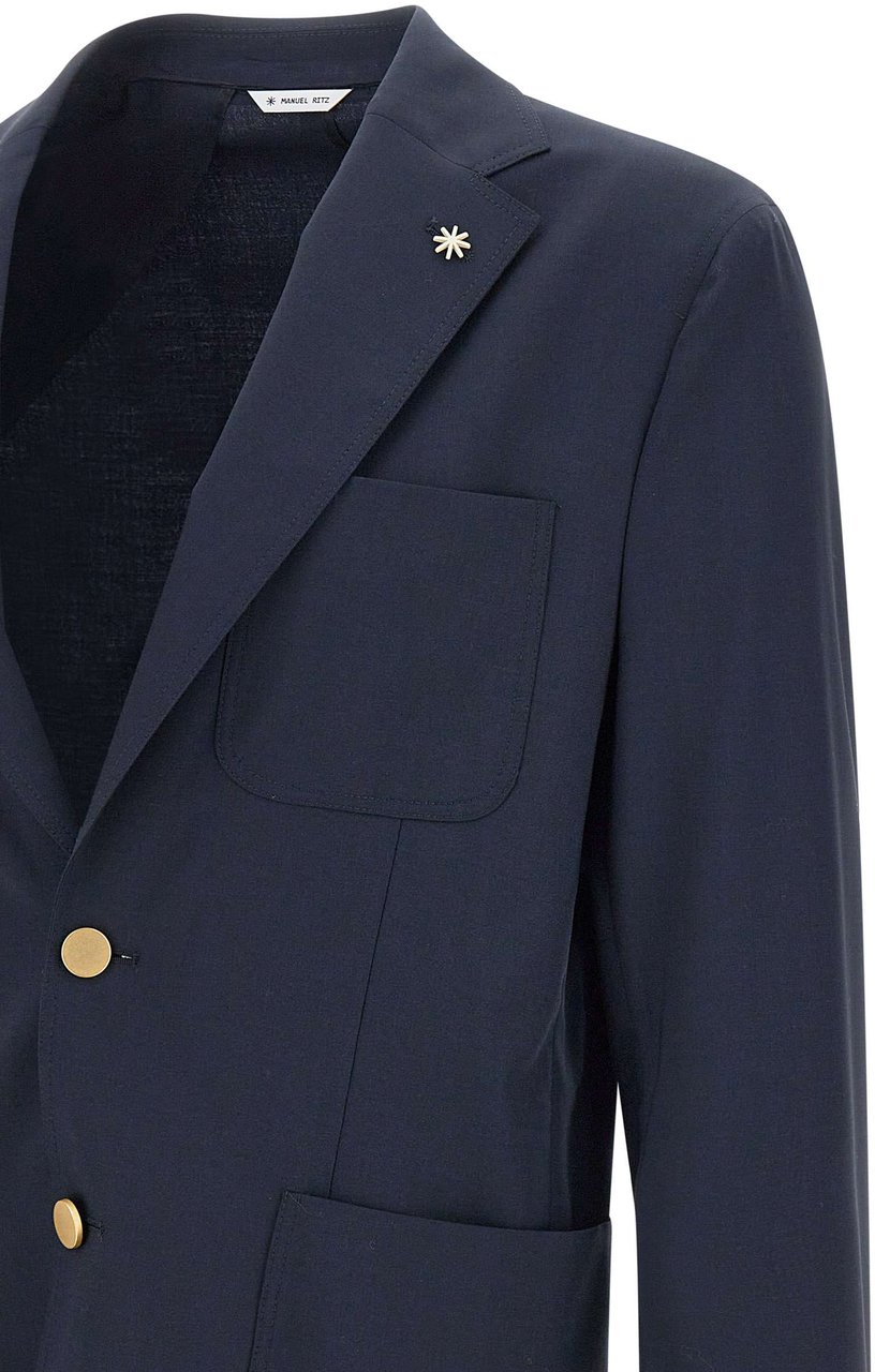 Manuel Ritz Jackets Blue Navy