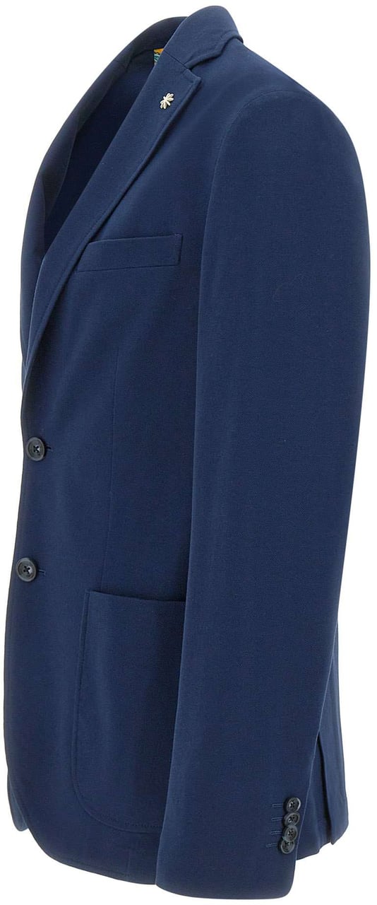 Manuel Ritz Jackets Blue Blauw