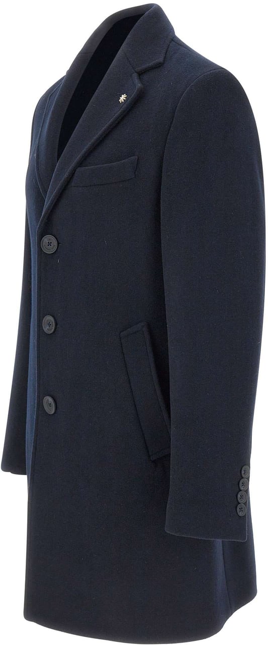 Manuel Ritz Coats Blue Blauw