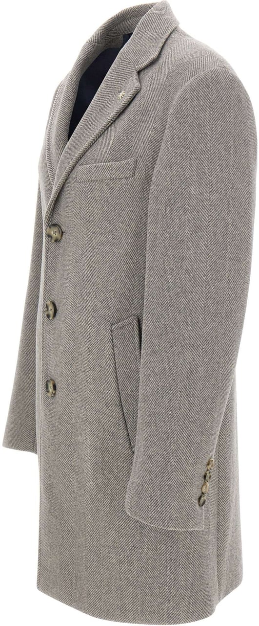 Manuel Ritz Coats Grey Grijs