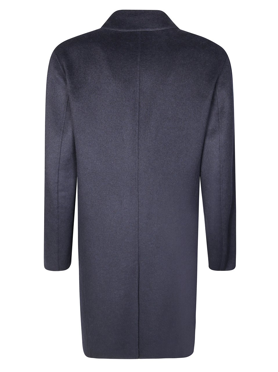 Manuel Ritz Double-Breasted Structured Jacket with Classic Collar Grijs