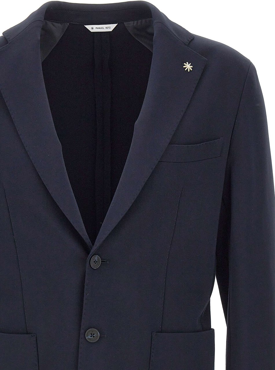 Manuel Ritz Jackets Blue Navy