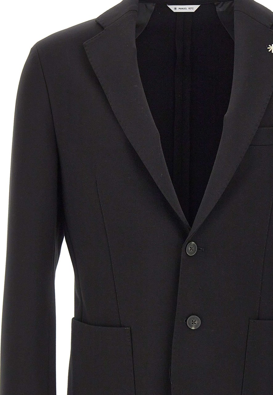 Manuel Ritz Jackets Black Zwart