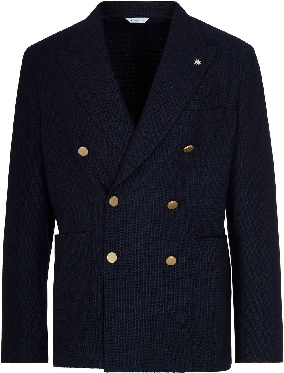 Manuel Ritz Jackets Blue Blauw