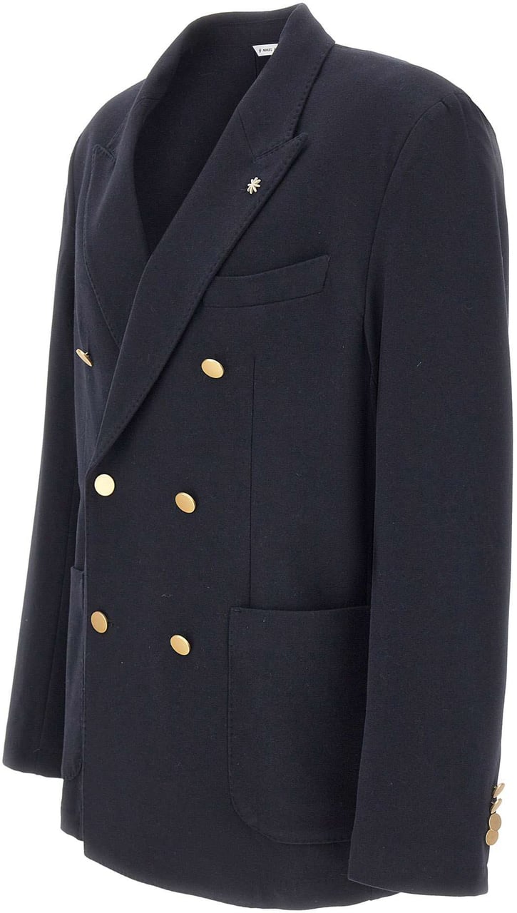 Manuel Ritz Jackets Blue Blauw