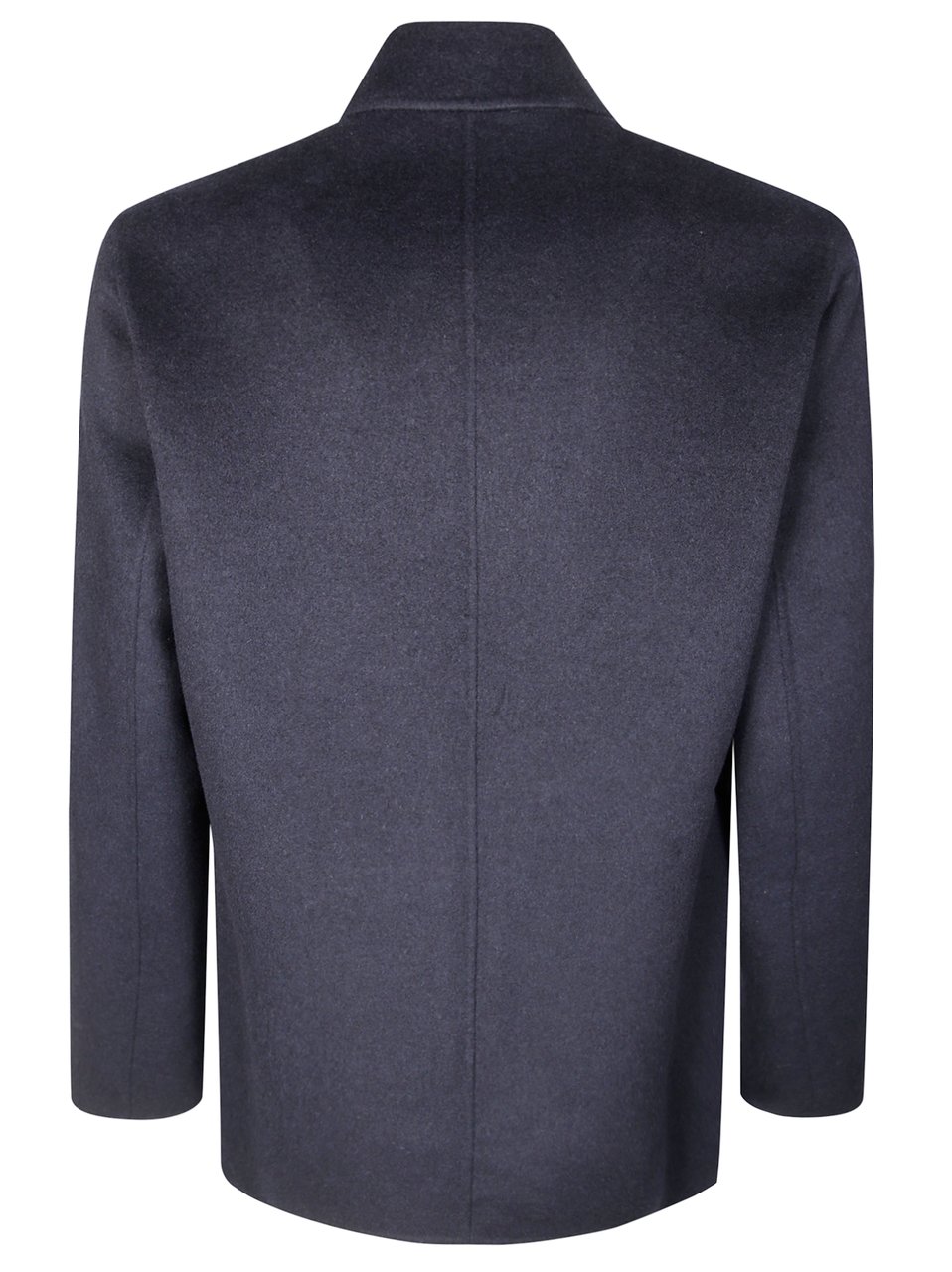 Manuel Ritz Double-Breasted Jacket with Structured Silhouette and Tailored Fit Grijs