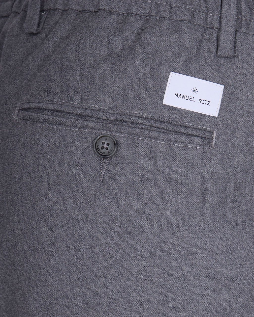 Manuel Ritz Trousers Grey Grijs