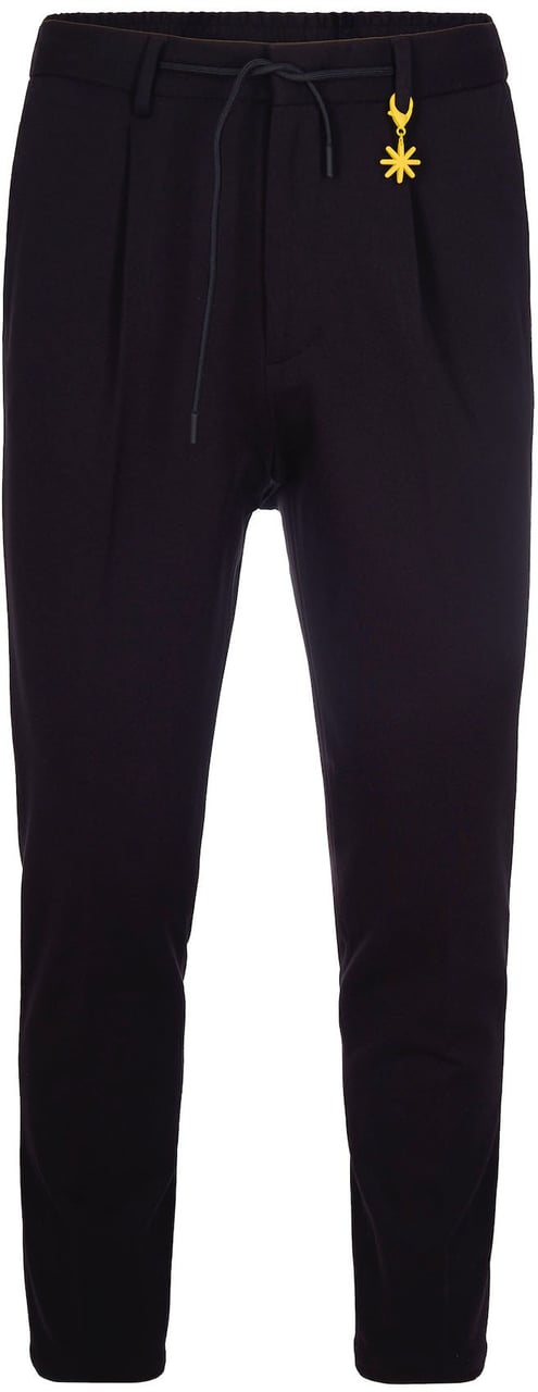 Manuel Ritz Trousers Black Zwart