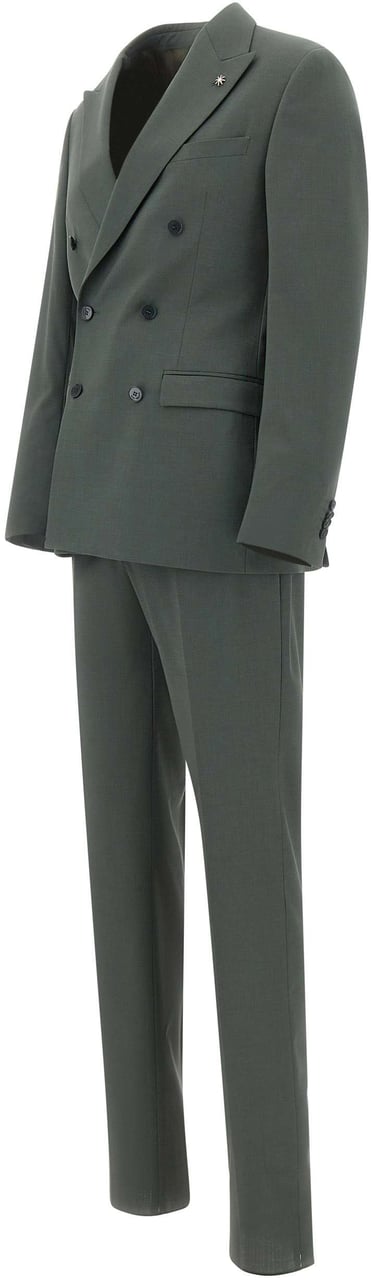 Manuel Ritz Dresses Green Donkergroen