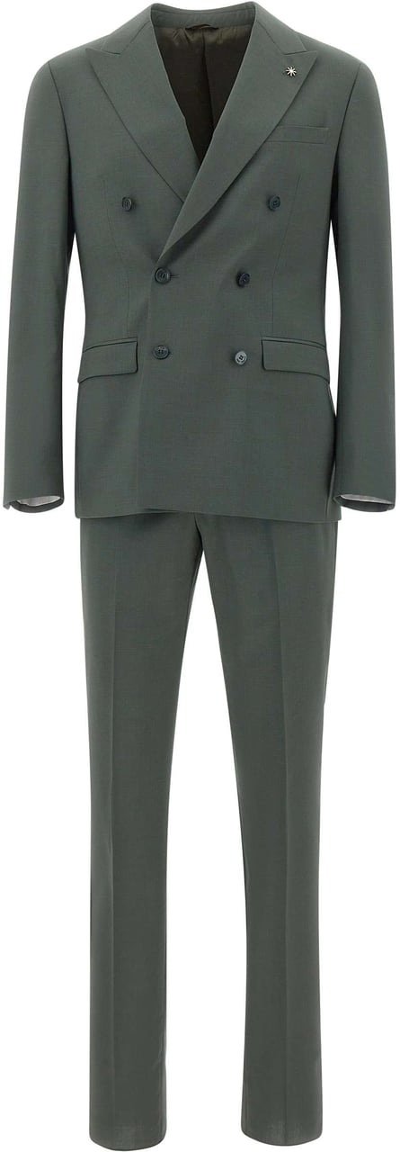 Manuel Ritz Dresses Green Donkergroen